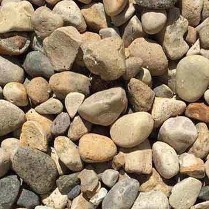 river rock aggregate